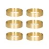 Broste Copenhagen 6 Anillos Servilleteros Ring