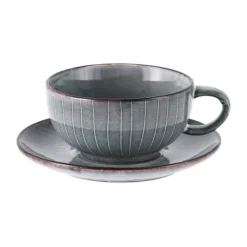 Broste Copenhagen Taza De Té Y Plato Nordic Sea