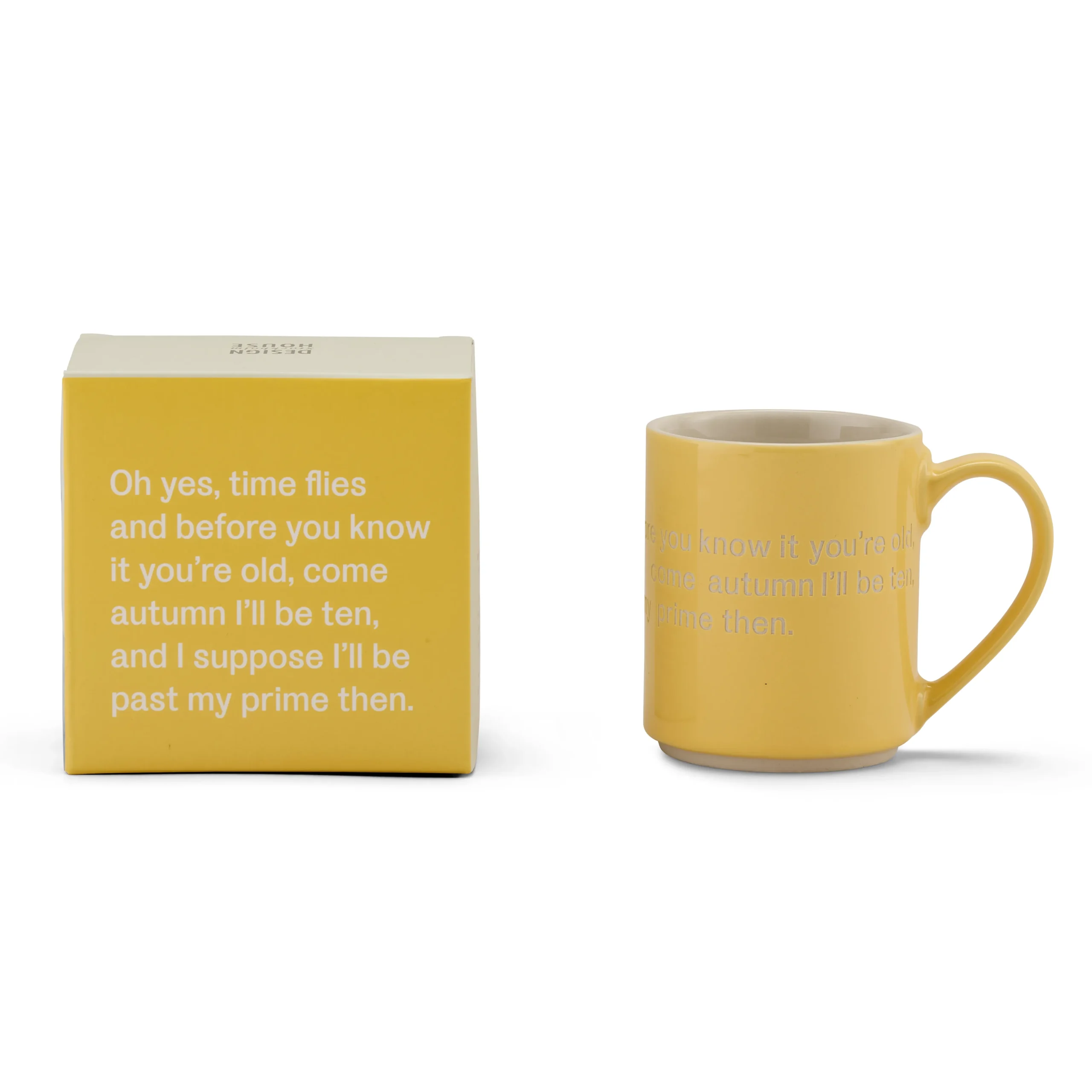 Design House Stockholm Mug Astrid Lindgren, Oh Yes, Time Flies 4 Design House Stockholm Mug Astrid Lindgren, Oh Yes, Time Flies - Imagen 4