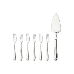 7 Cubiertos Para Tarta Nina