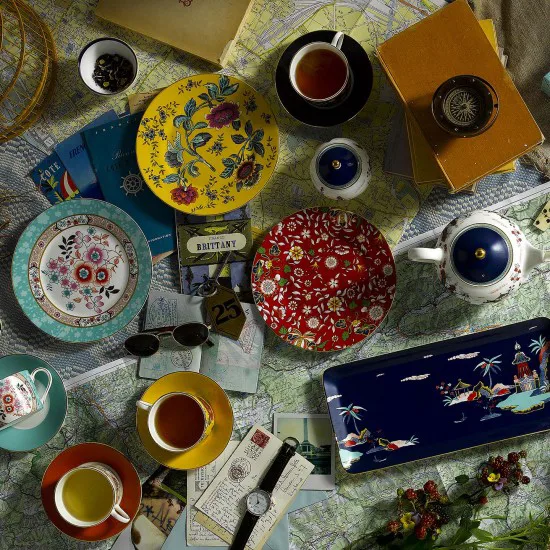 Taza Y Platillo Wonderlust 2 Taza Y Platillo Wonderlust - Imagen 2