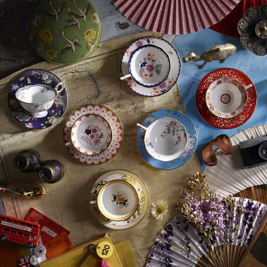 Taza De Té Y Platillo Wonderlust 2 Taza De Té Y Platillo Wonderlust - Imagen 2