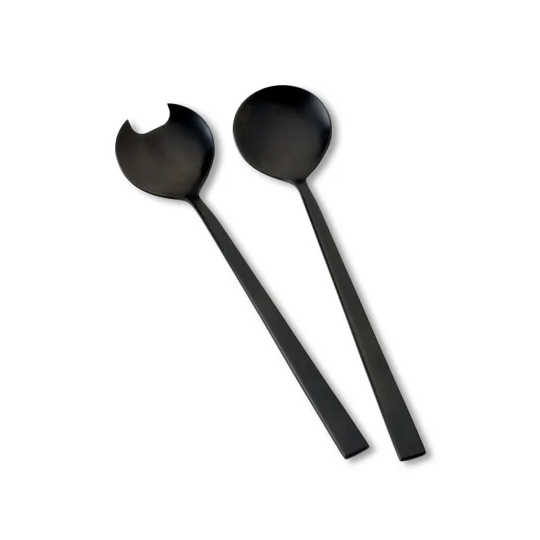 Cubiertos De Ensalada Bitz Acero Inoxidable 1 Cubiertos De Ensalada Bitz Acero Inoxidable