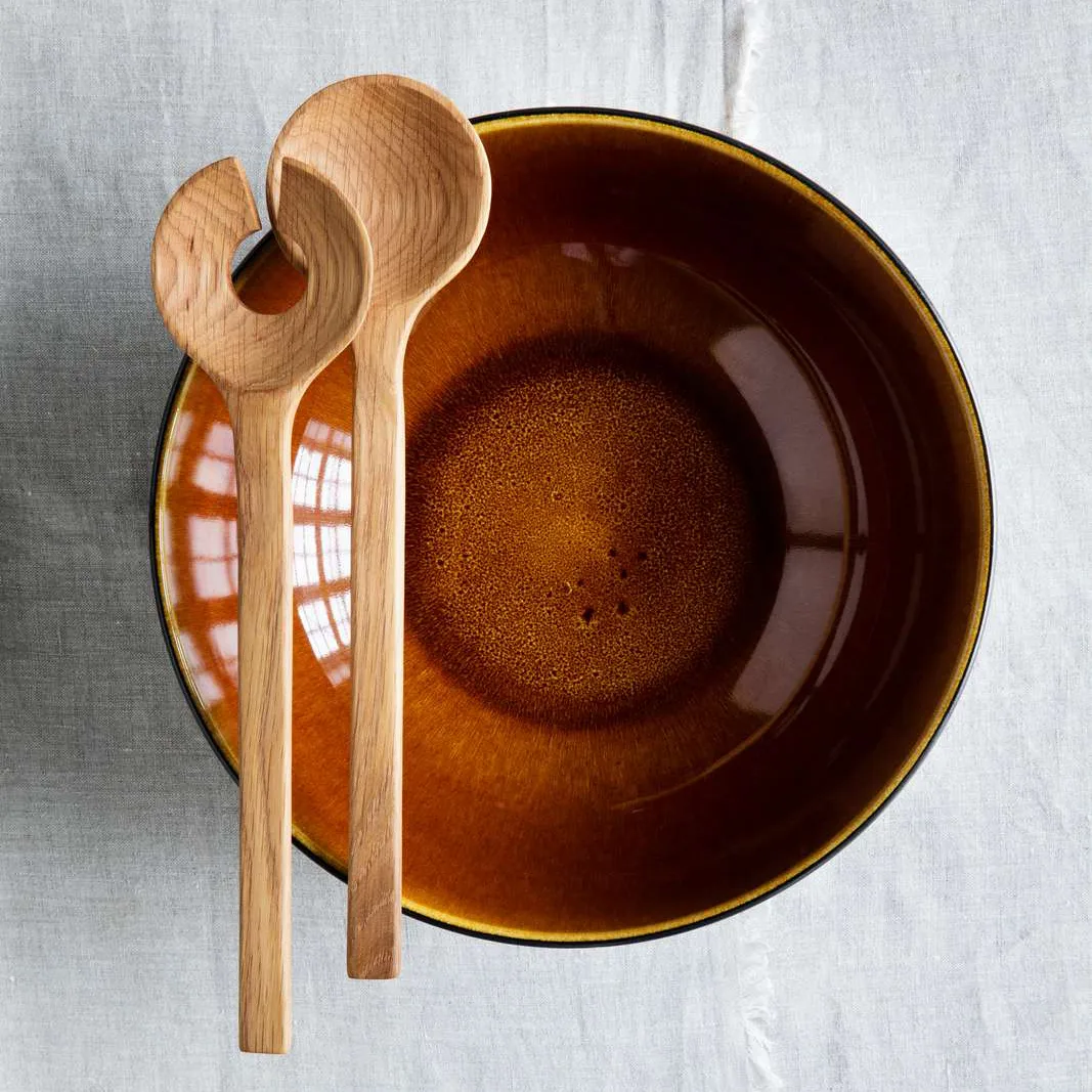 Cubiertos De Ensalada Bitz Roble 3 Cubiertos De Ensalada Bitz Roble - Imagen 3