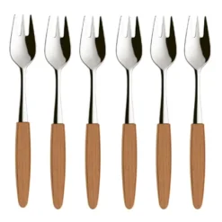 6 Tenedores De Postre Skaugum