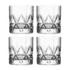 Orrefors 4 Vasos Peak Old Fashioned