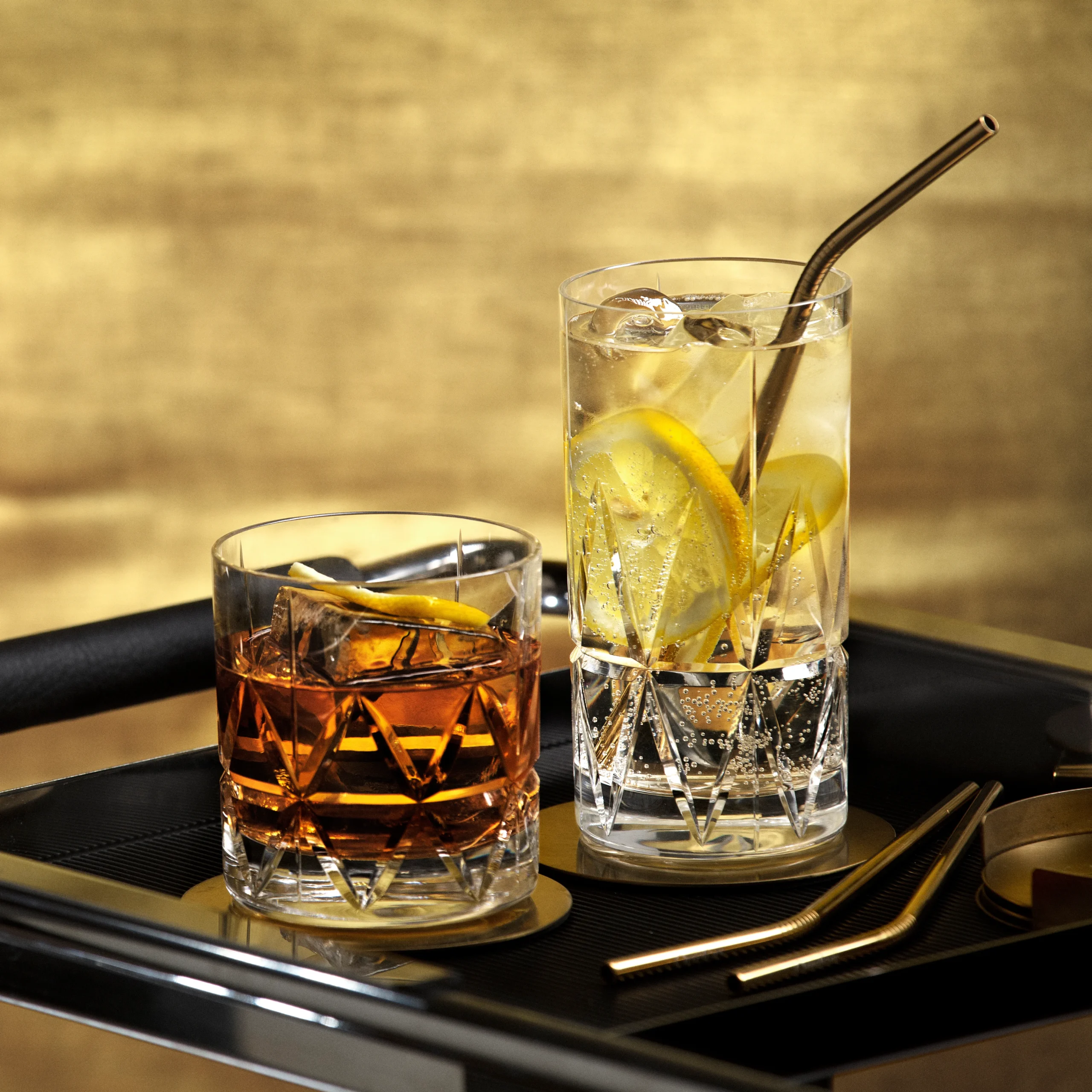 Orrefors 4 Vasos Peak Old Fashioned 3 Orrefors 4 Vasos Peak Old Fashioned - Imagen 3