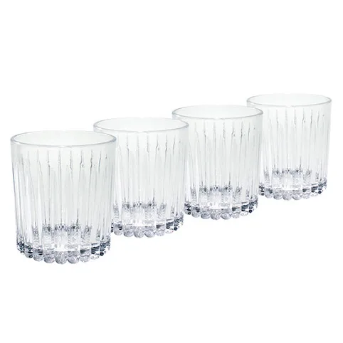 Aida 4 Vasos De Whisky Relief 31 Cl 1 Aida 4 Vasos De Whisky Relief 31 Cl