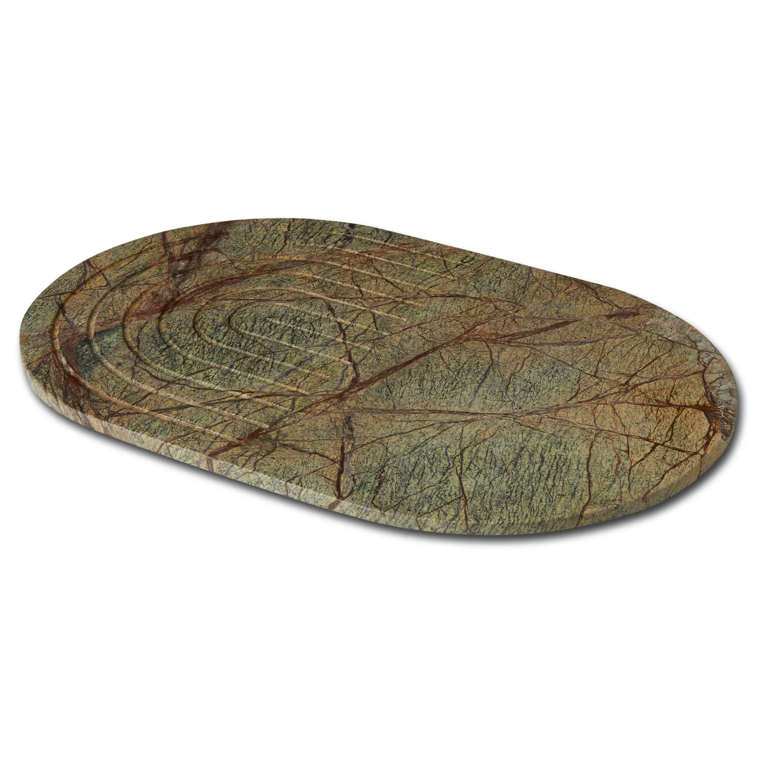 Tom Dixon Bandeja De Servir Rock Oblong 1 Tom Dixon Bandeja De Servir Rock Oblong