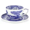 Spode Taza Jumbo Y Platillo Blue Italian