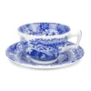 Spode Taza De Té Y Platillo Blue Italian