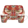 Set De Tazas Y Bandeja Strawberry Thief