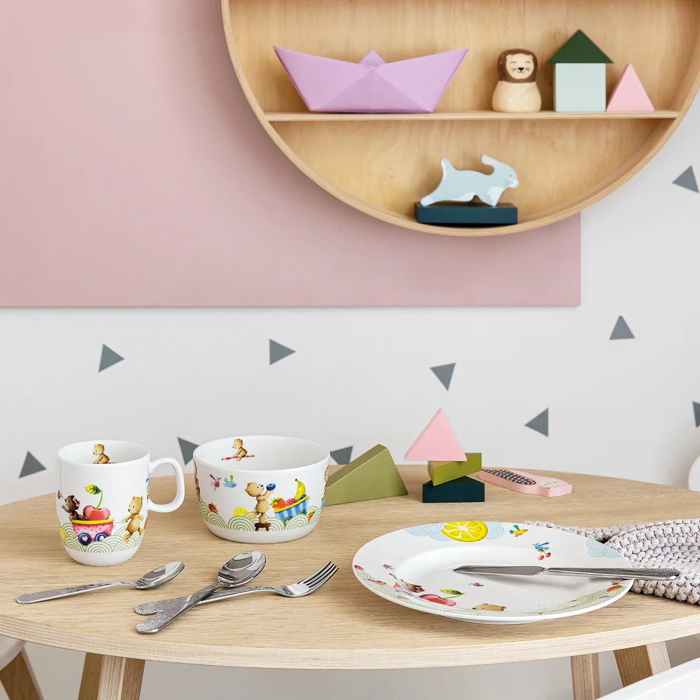 Villeroy & Boch Vajilla Infantil Y Cubiertos Hungry As A Bear 3 Villeroy & Boch Vajilla Infantil Y Cubiertos Hungry As A Bear - Imagen 3