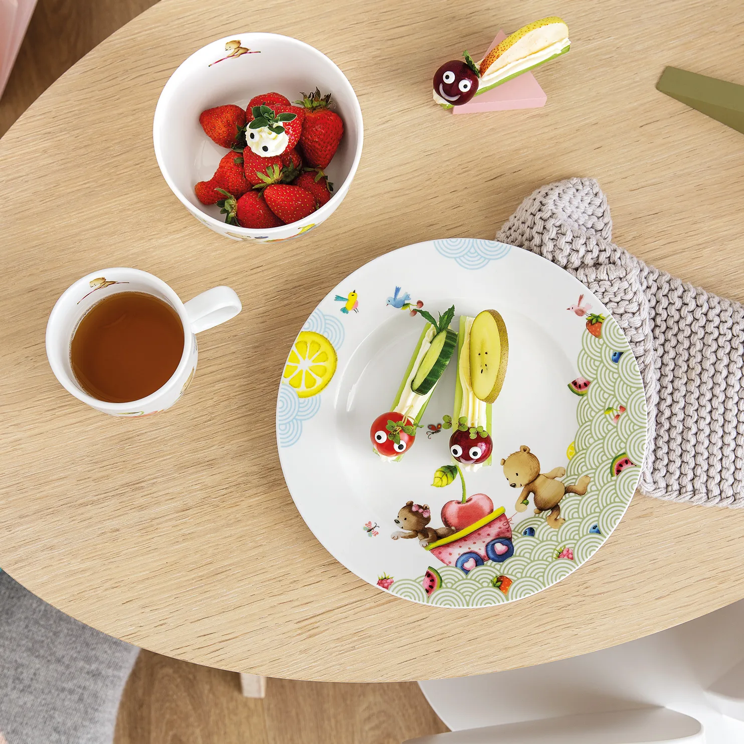 Villeroy & Boch Vajilla Infantil Y Cubiertos Hungry As A Bear 2 Villeroy & Boch Vajilla Infantil Y Cubiertos Hungry As A Bear - Imagen 2