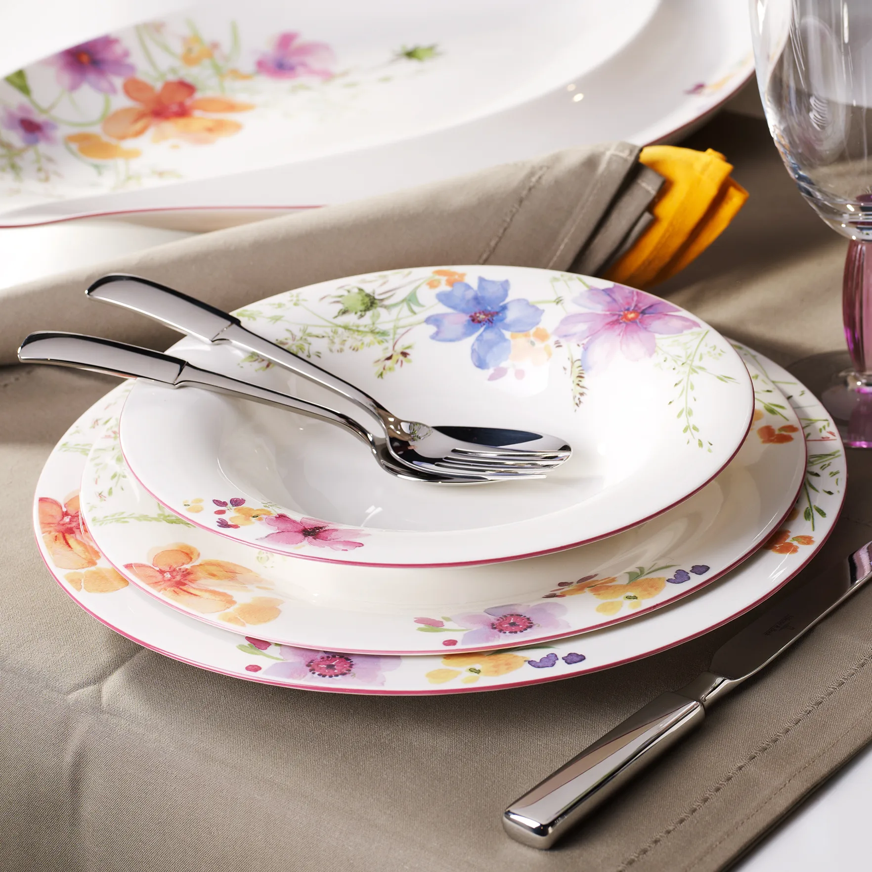 Villeroy & Boch Plato Para Comida Mariefleuer 2 Villeroy & Boch Plato Para Comida Mariefleuer - Imagen 2