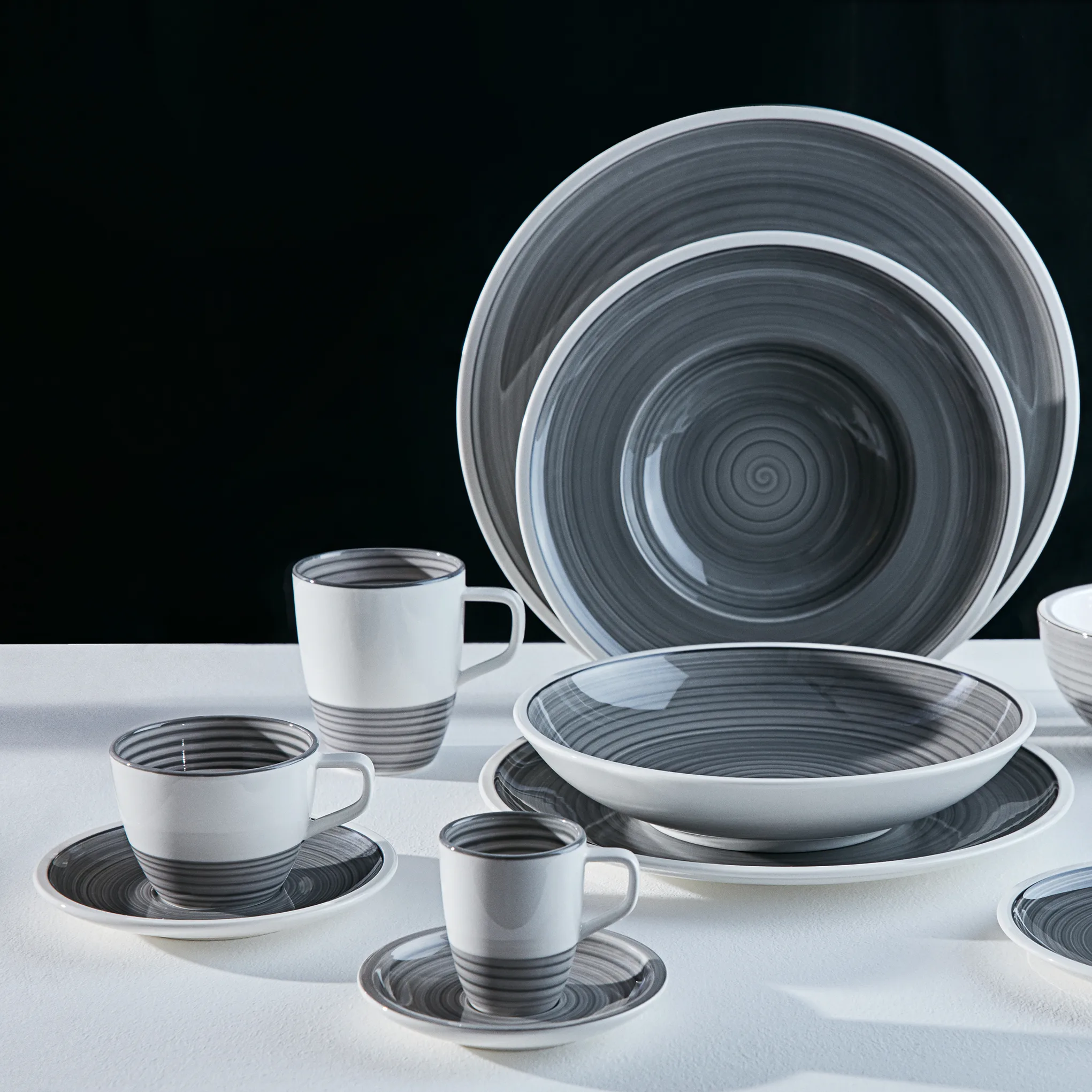 Villeroy & Boch Taza Manufacture Gris 2 Villeroy & Boch Taza Manufacture Gris - Imagen 2