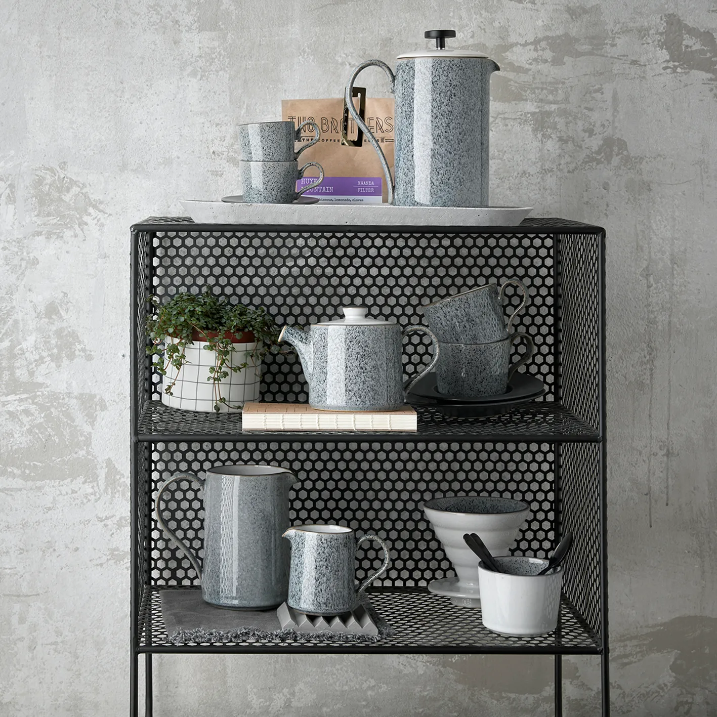 Denby Taza Espresso Studio Grey Brew 10 Cl 2 Denby Taza Espresso Studio Grey Brew 10 Cl - Imagen 2