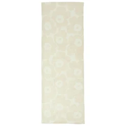 Marimekko Camino De Mesa Pieni Unikko Beige-negro-blanco