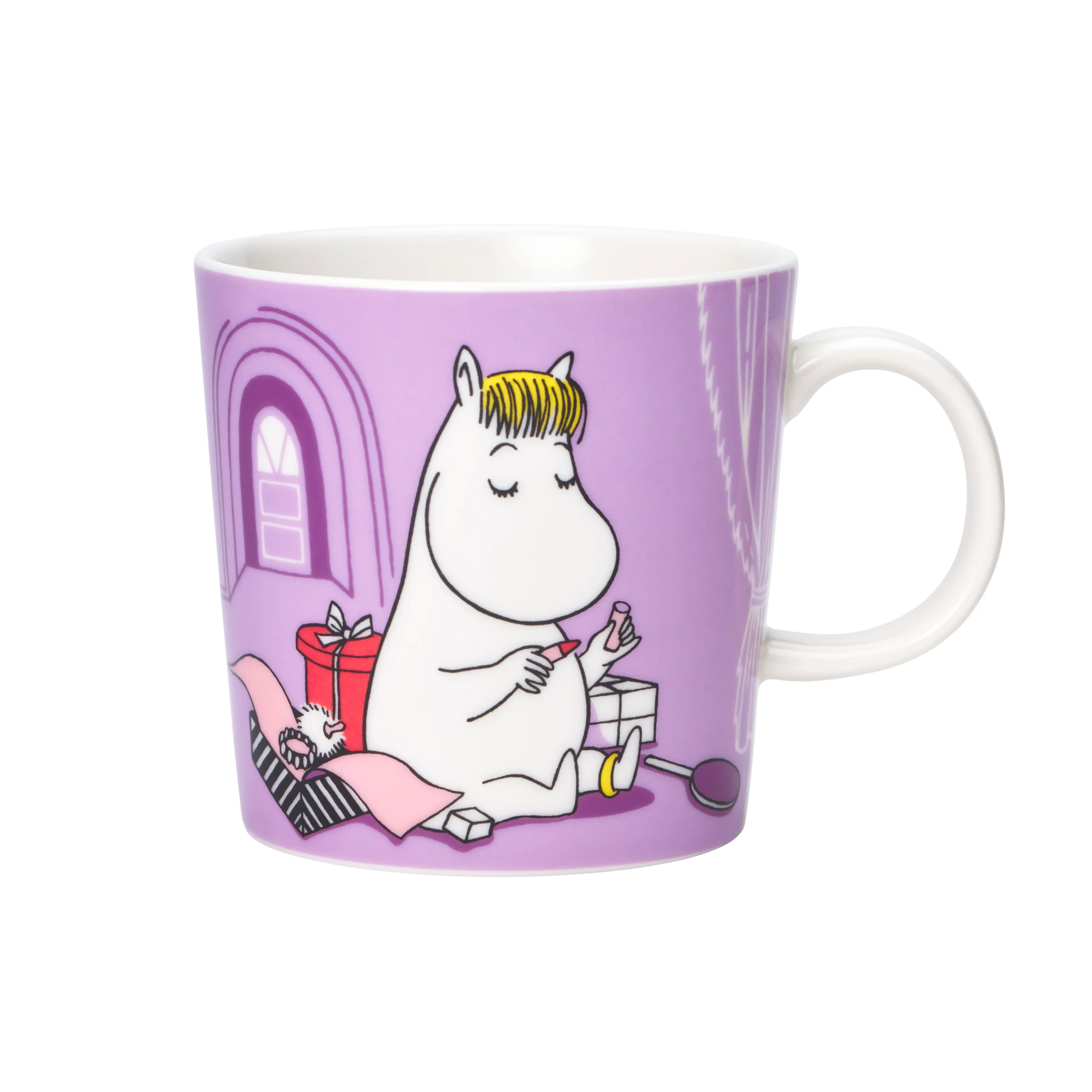 Arabia Taza Mumin Snorkmaiden Morado 1 Arabia Taza Mumin Snorkmaiden Morado