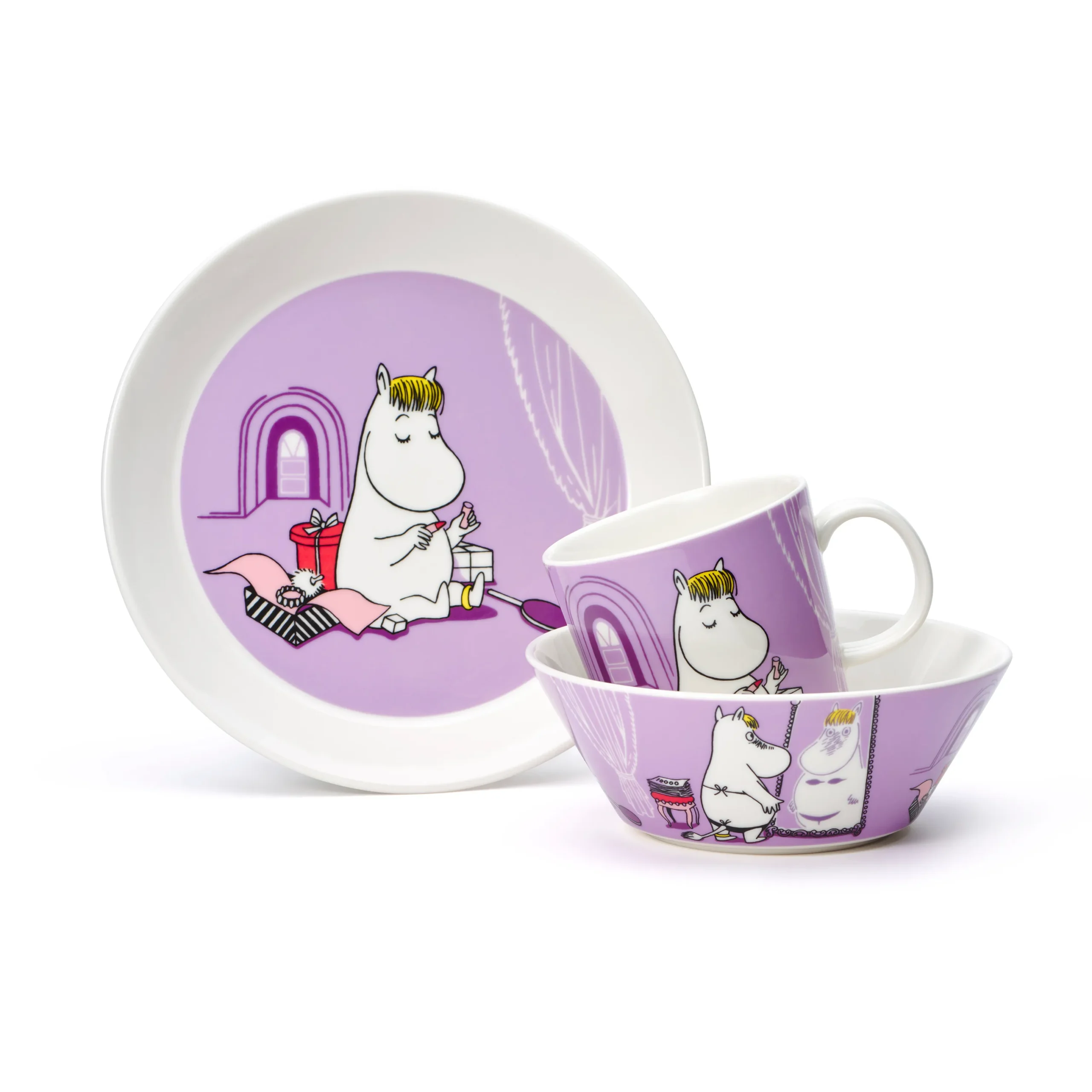 Arabia Taza Mumin Snorkmaiden Morado 4 Arabia Taza Mumin Snorkmaiden Morado - Imagen 4