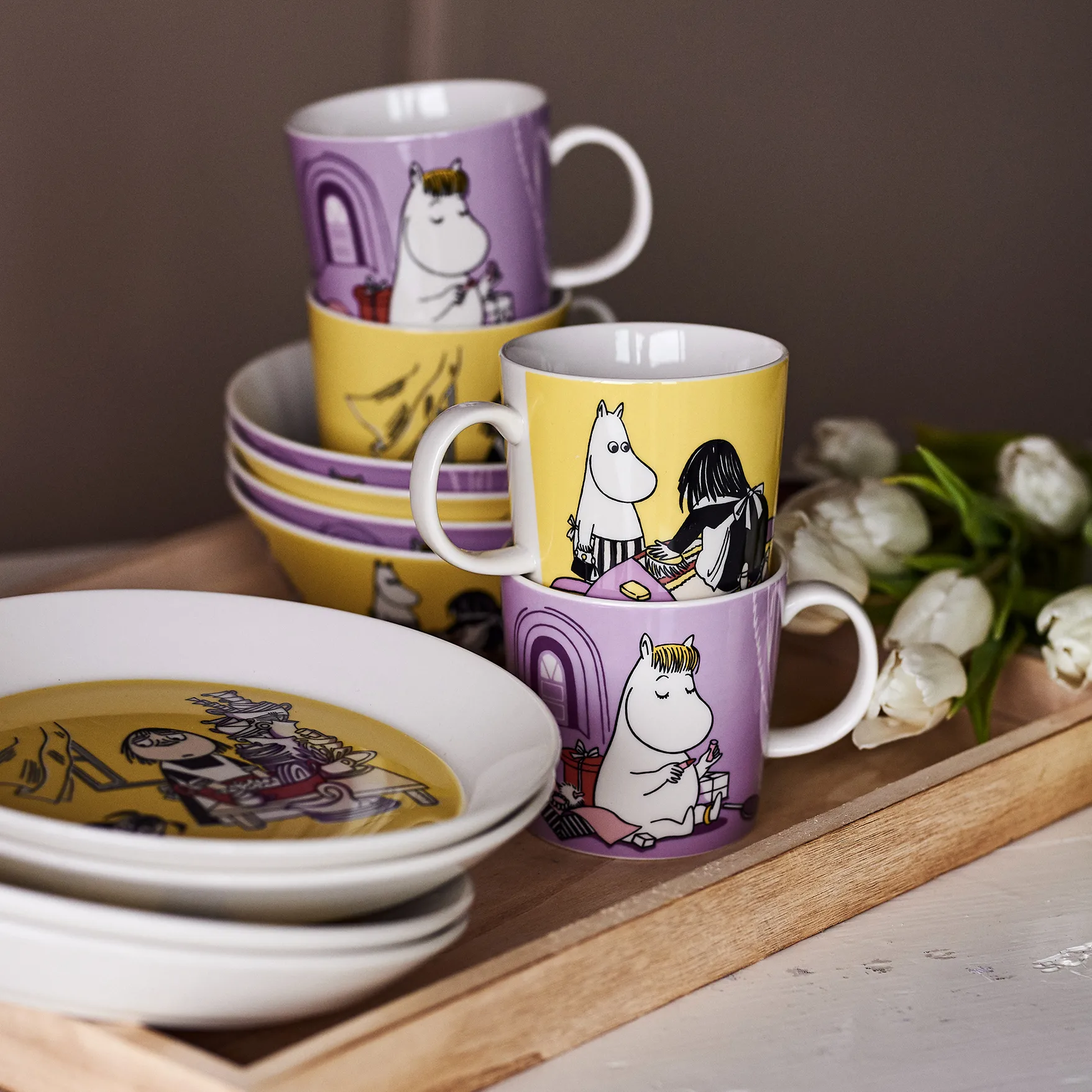 Arabia Taza Mumin Snorkmaiden Morado 3 Arabia Taza Mumin Snorkmaiden Morado - Imagen 3
