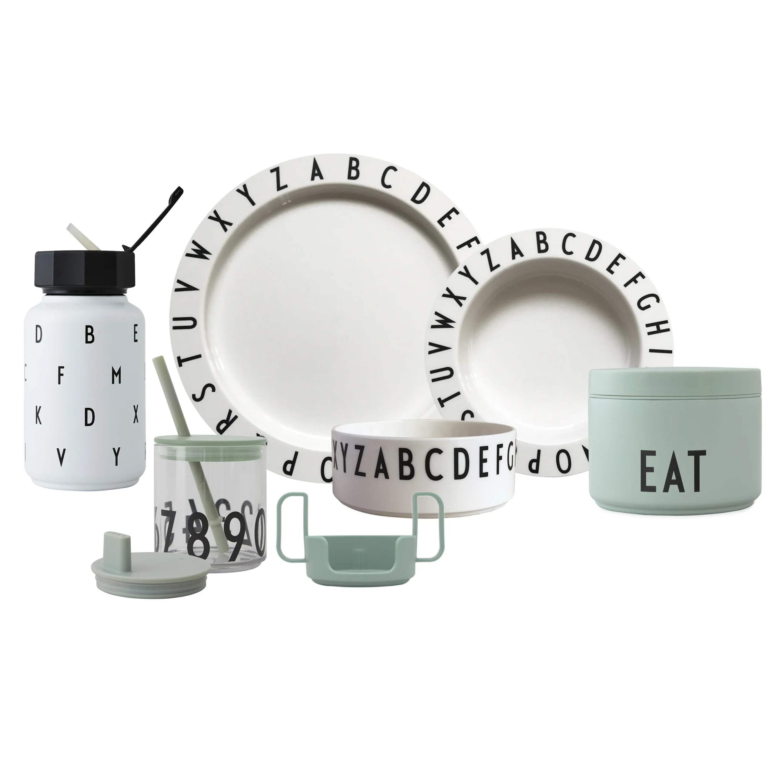 Set De Regalo Design Letters Eat & Learn Premium 1 Set De Regalo Design Letters Eat & Learn Premium