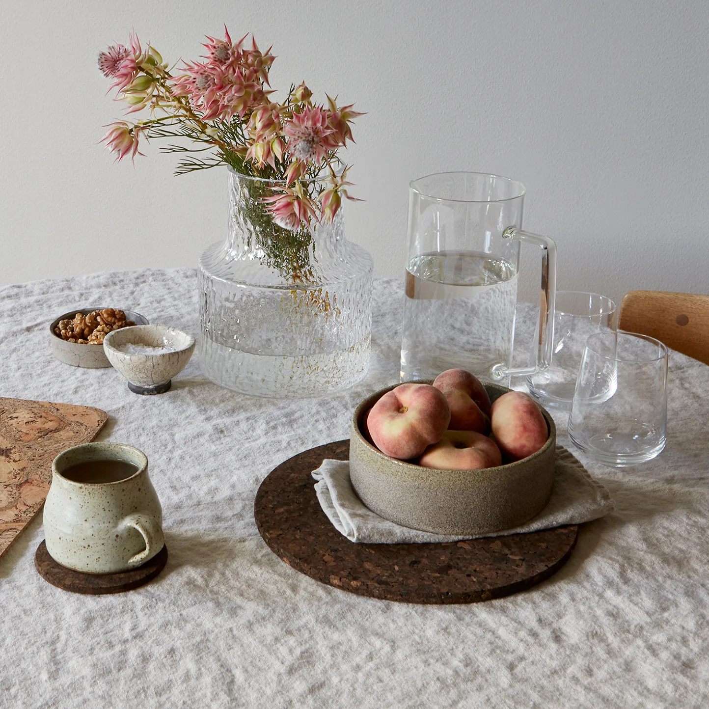 Salvamanteles Cork Smoked 2 Salvamanteles Cork Smoked - Imagen 2