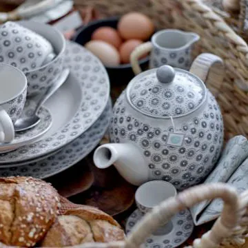 Bloomingville Elsa Taza Espresso Y Platillo 2 Bloomingville Elsa Taza Espresso Y Platillo - Imagen 2