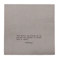 Ernst Servilleta Citat Bröd, Set De 20