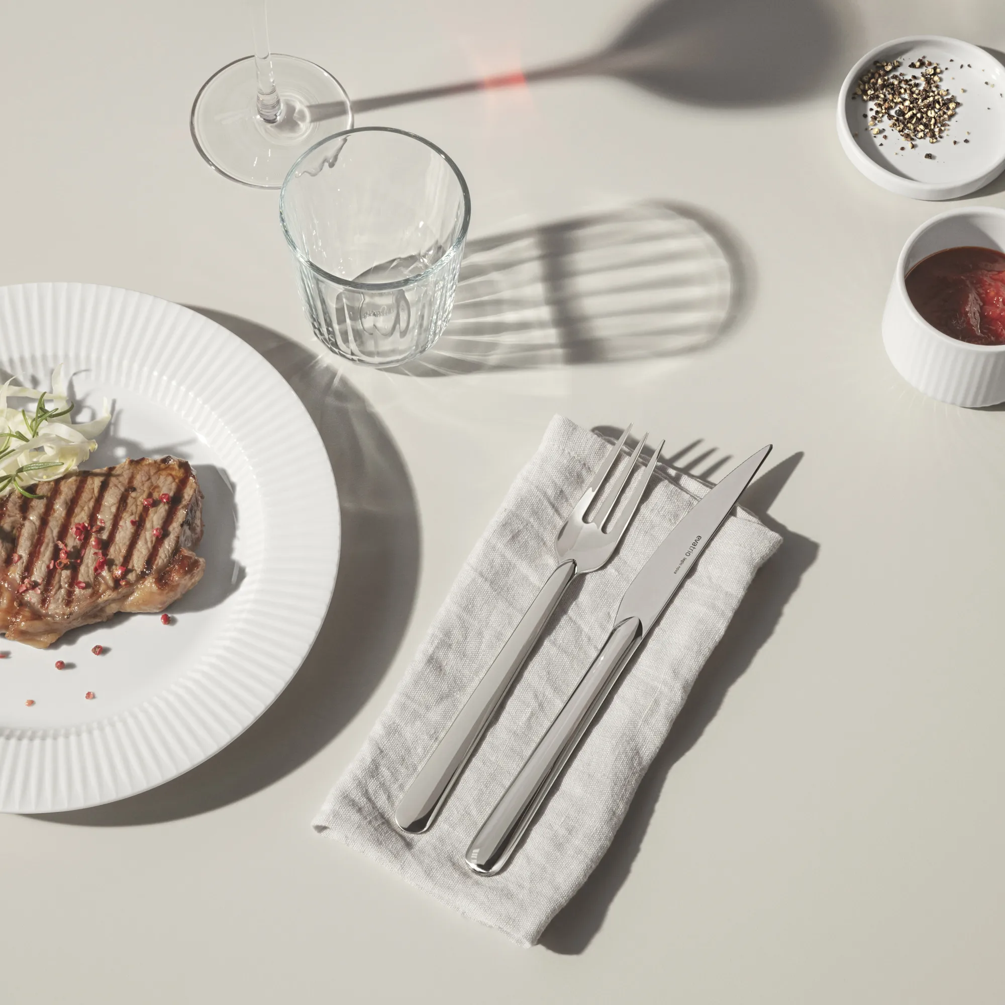 Eva Solo Cubiertos De Carne Legio Nova 8 Piezas 2 Eva Solo Cubiertos De Carne Legio Nova 8 Piezas - Imagen 2