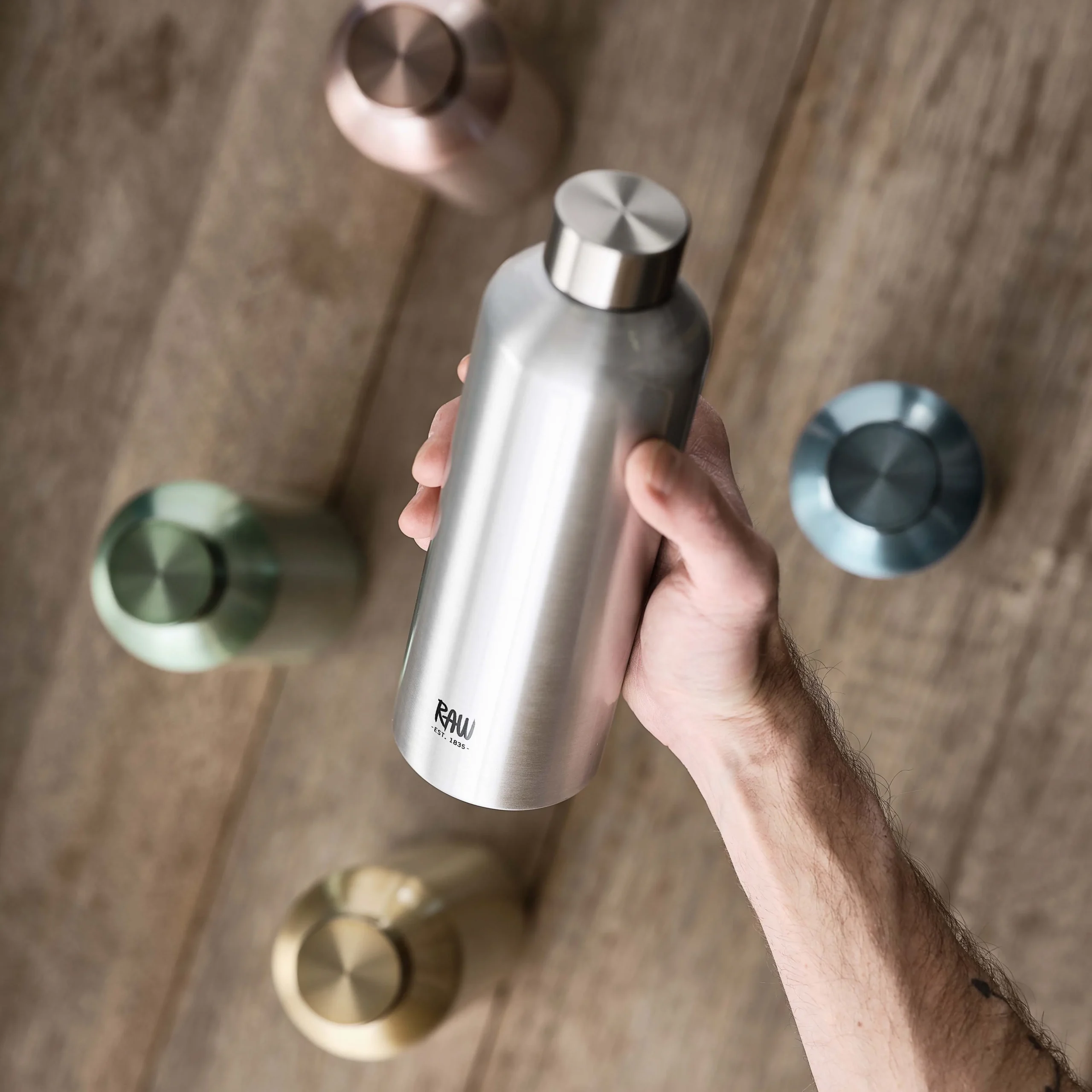 Aida Botella De Aluminio Raw To Go 0,5 L 2 Aida Botella De Aluminio Raw To Go 0,5 L - Imagen 2