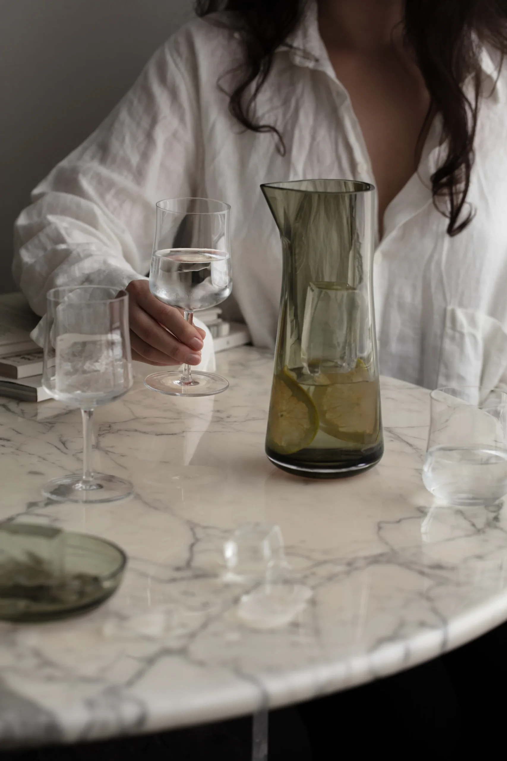 Orrefors 2 Vasos Con Pie Informal 36 Cl 3 Orrefors 2 Vasos Con Pie Informal 36 Cl - Imagen 3