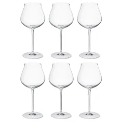 Georg Jensen 6 Copas De Vino Tinto Sky 50 Cl