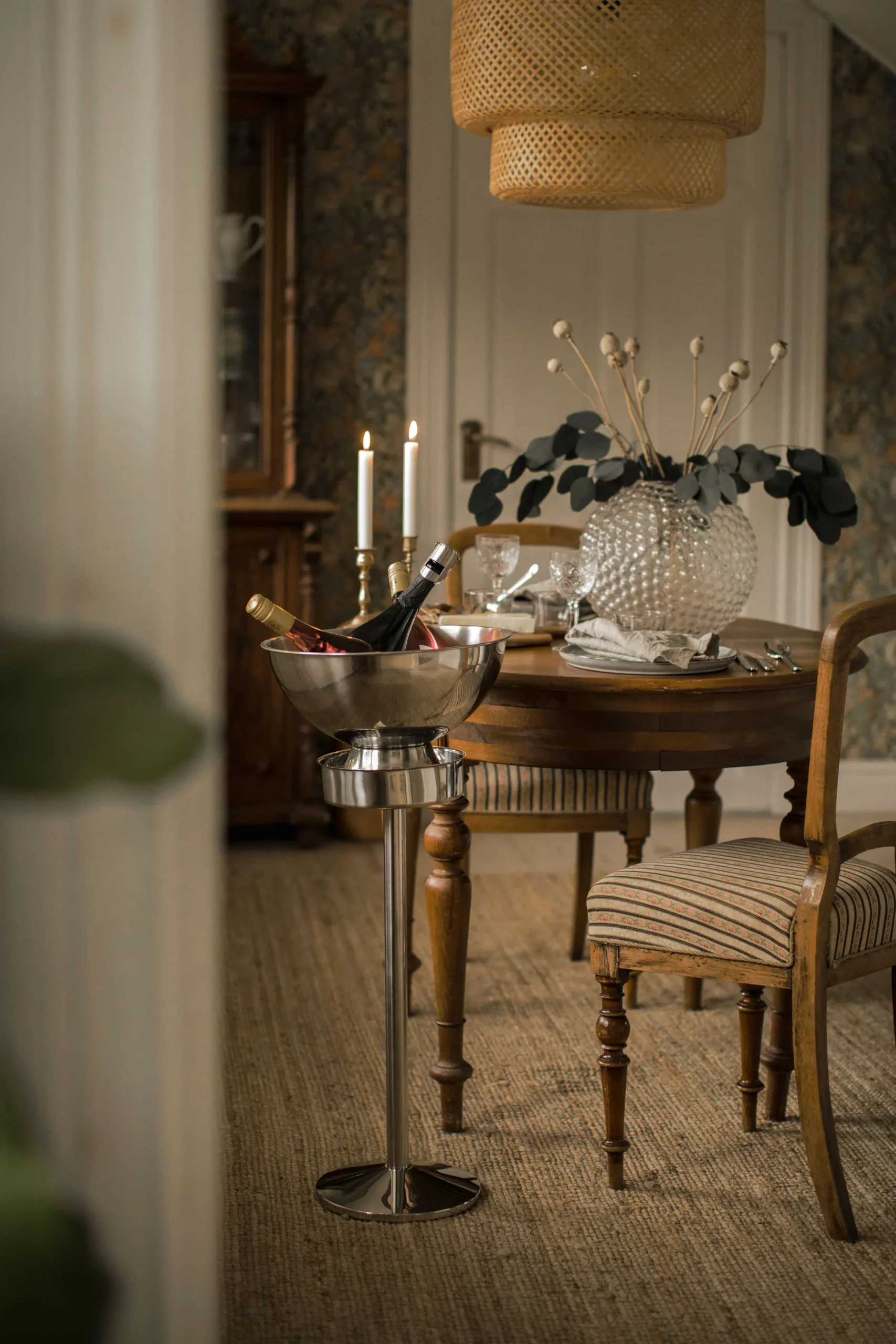 Dorre Soporte Para Botella Vino Y Champán Butler 65 Cm 2 Dorre Soporte Para Botella Vino Y Champán Butler 65 Cm - Imagen 2