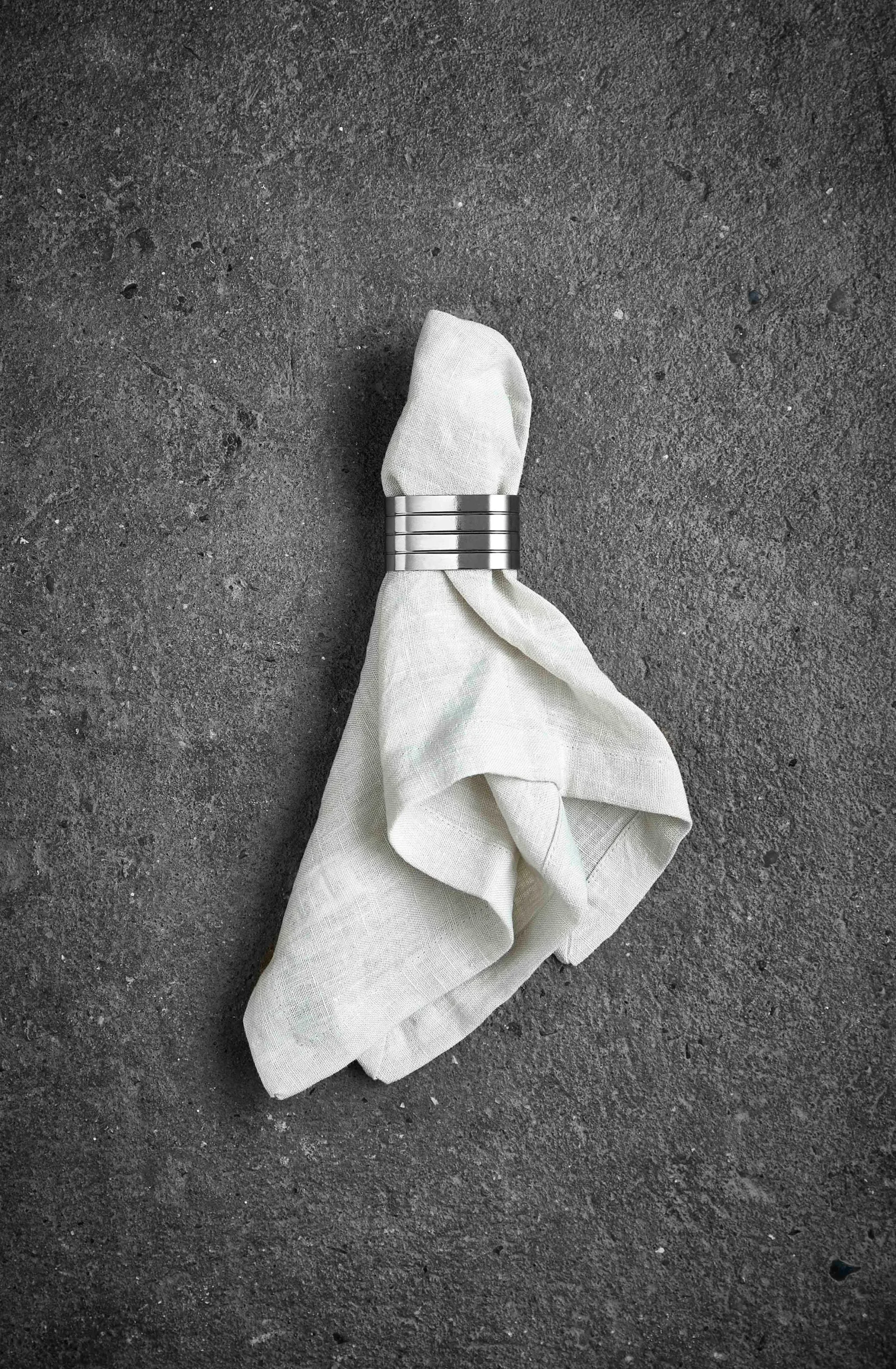 Aida 4 Anillos Servilleteros Groovy 2 Aida 4 Anillos Servilleteros Groovy - Imagen 2