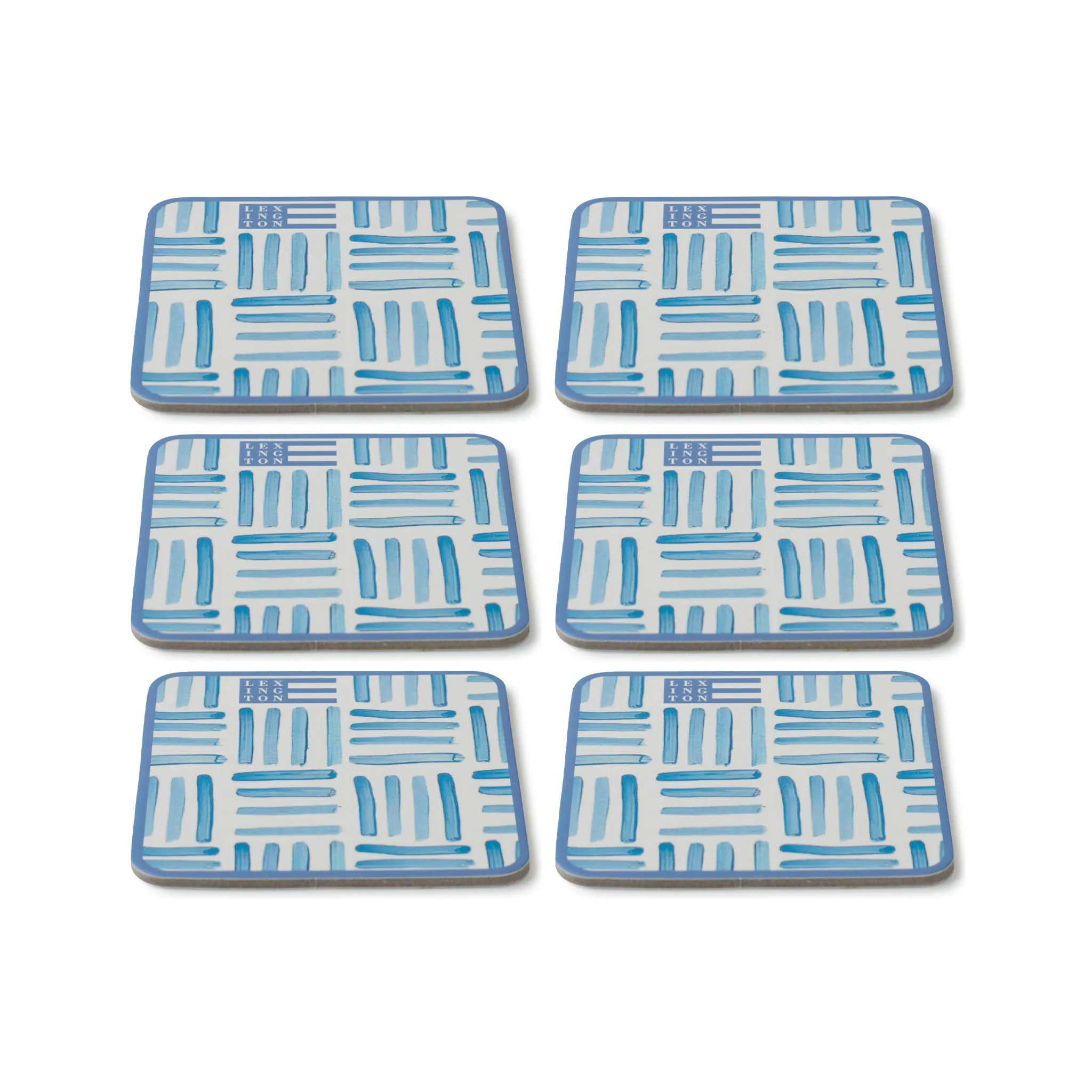 Lexington Set De 6 Posavasos Graphic Printed 1 Lexington Set De 6 Posavasos Graphic Printed