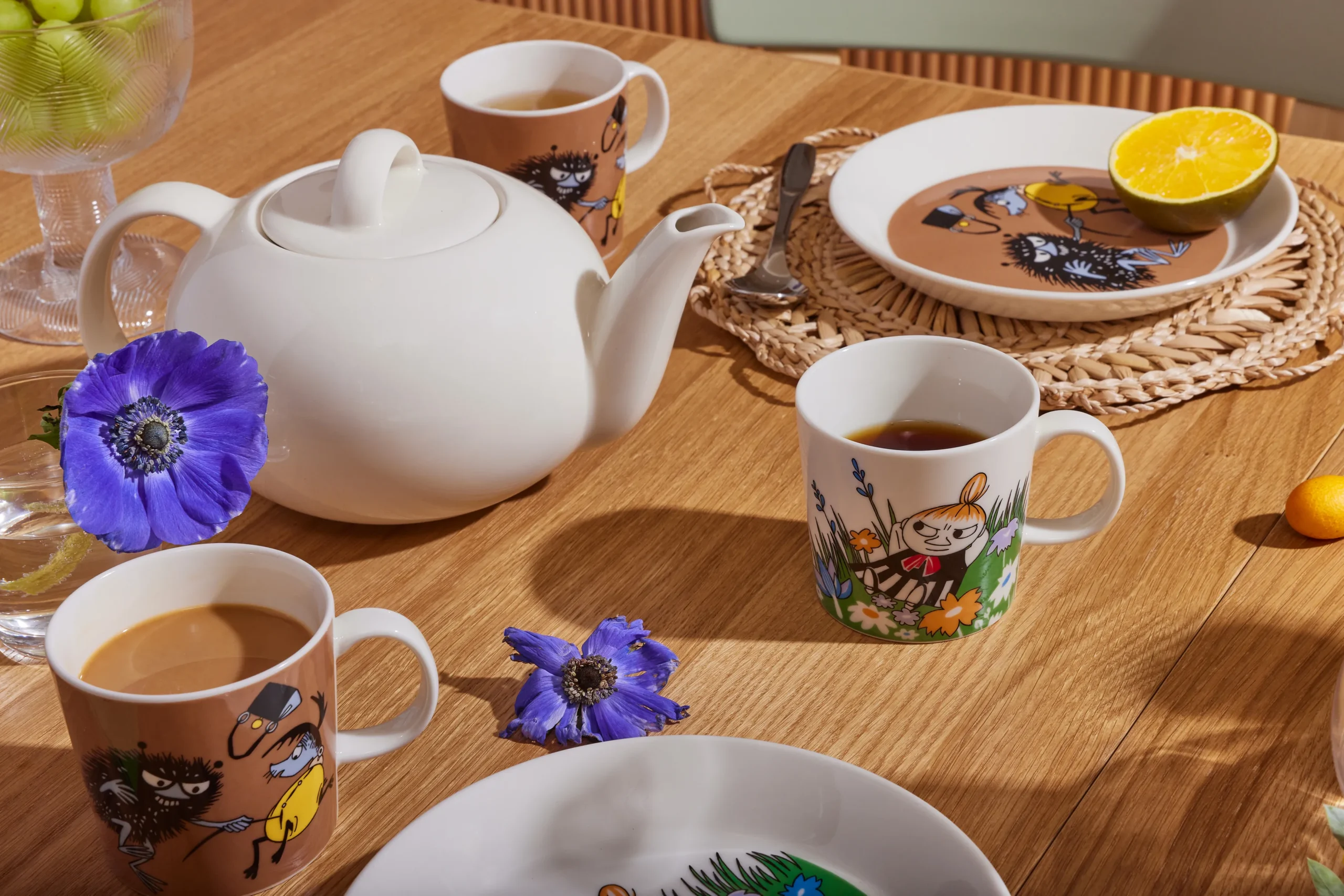 Arabia Taza Moomin Little My And Meadow 4 Arabia Taza Moomin Little My And Meadow - Imagen 4