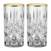 Nachtmann 2 Vasos Alargados Noblesse Gold 37,5 Cl