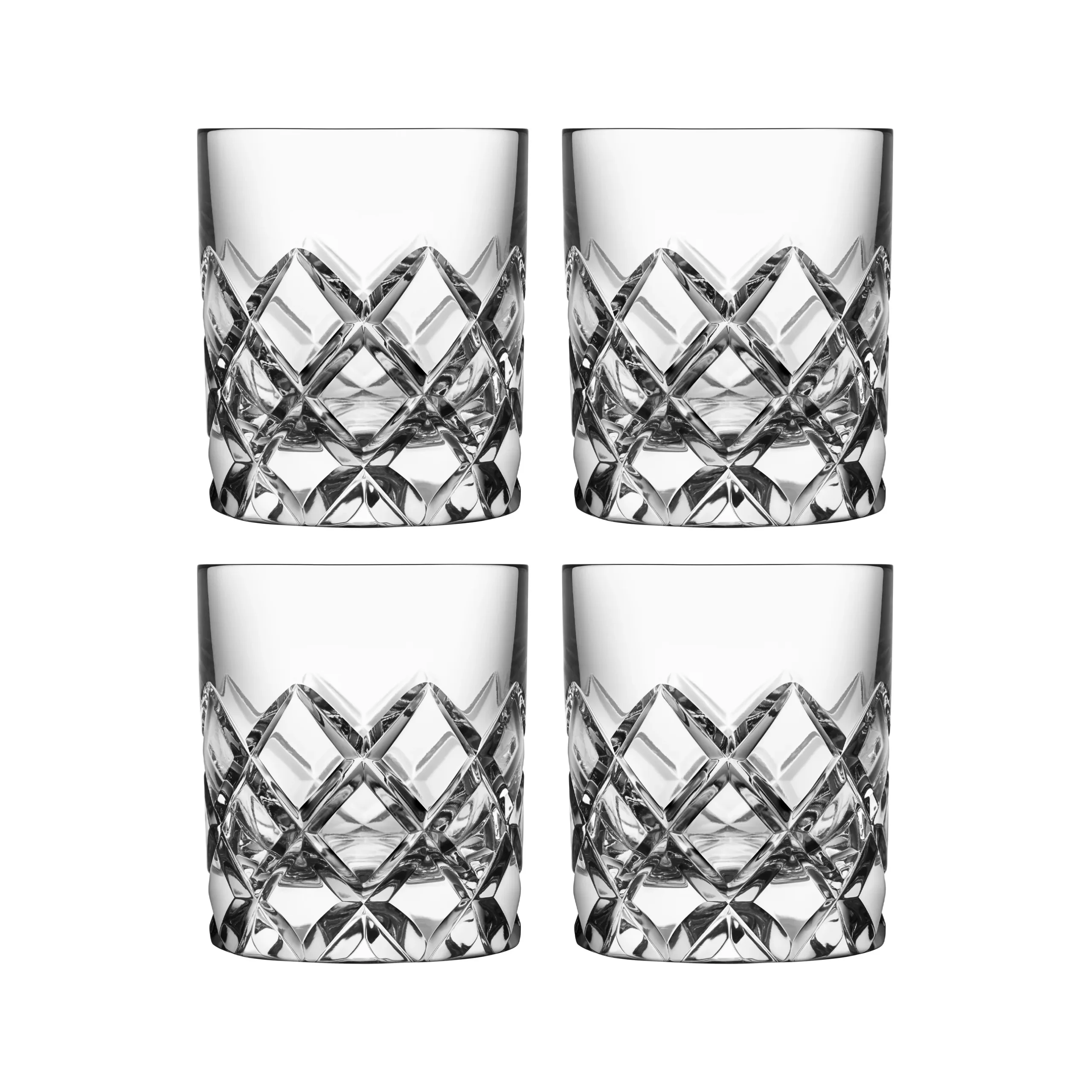 Orrefors 4 Vasos De Whisky Sofiero 1 Orrefors 4 Vasos De Whisky Sofiero