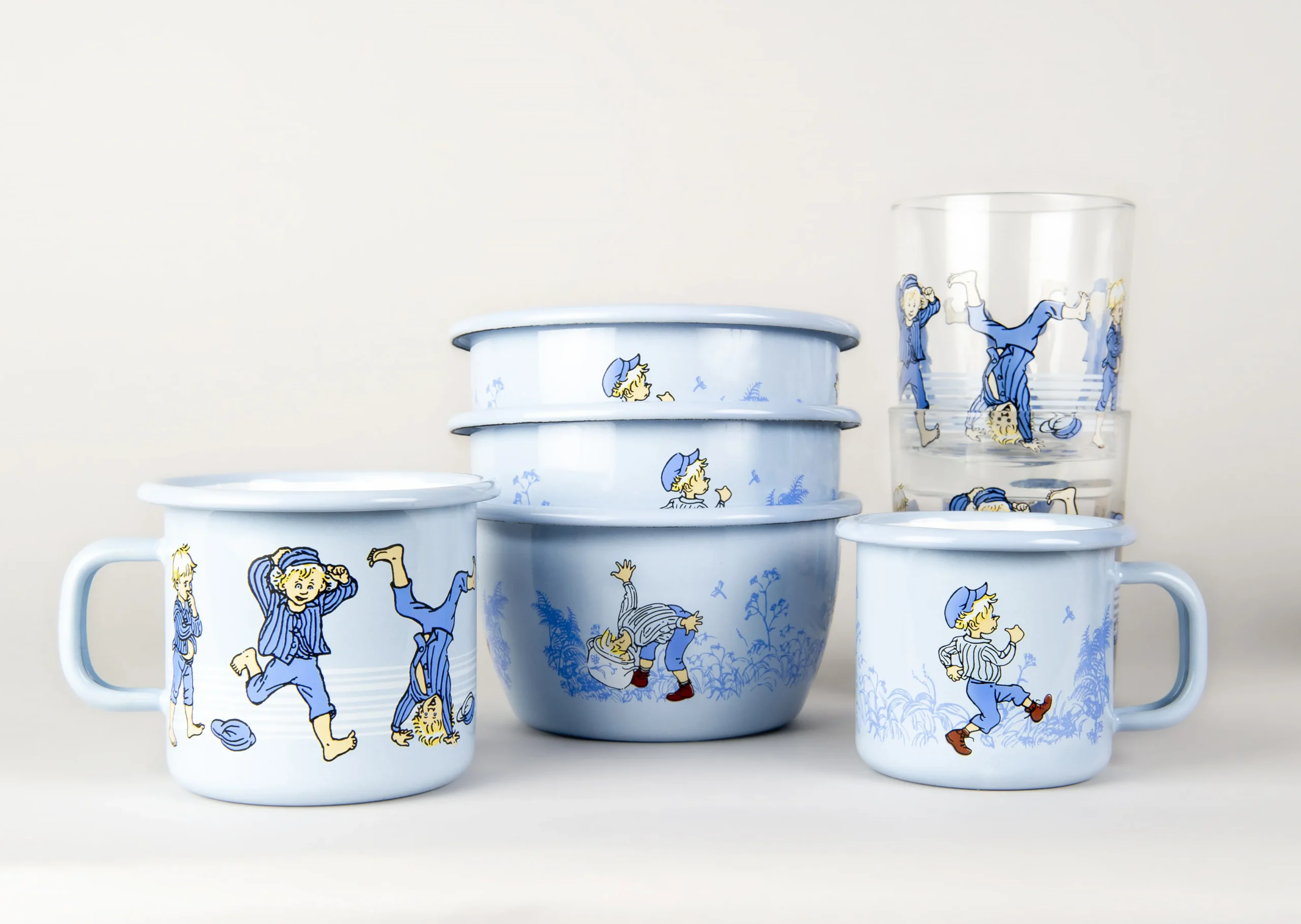 Muurla Taza Esmaltada Emil Blue 2,5 Dl 5 Muurla Taza Esmaltada Emil Blue 2,5 Dl - Imagen 5