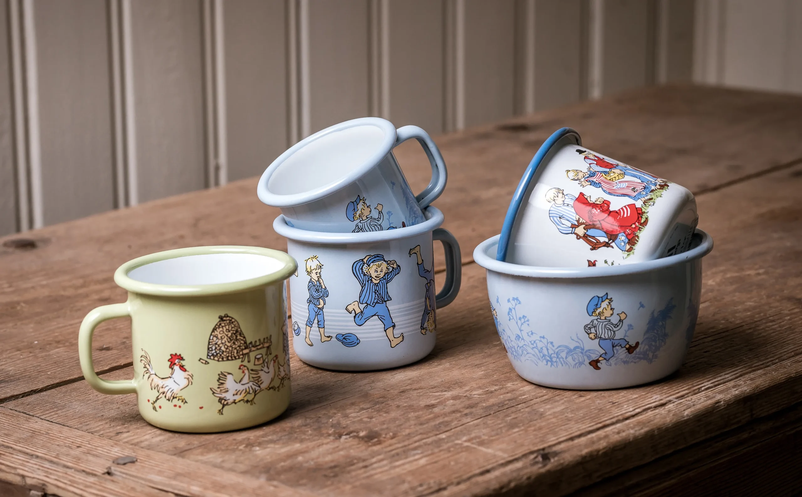 Muurla Taza Esmaltada Emil Blue 2,5 Dl 6 Muurla Taza Esmaltada Emil Blue 2,5 Dl - Imagen 6