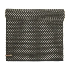 Camino De Mesa De Algodón Jute Check 35x120 Cm