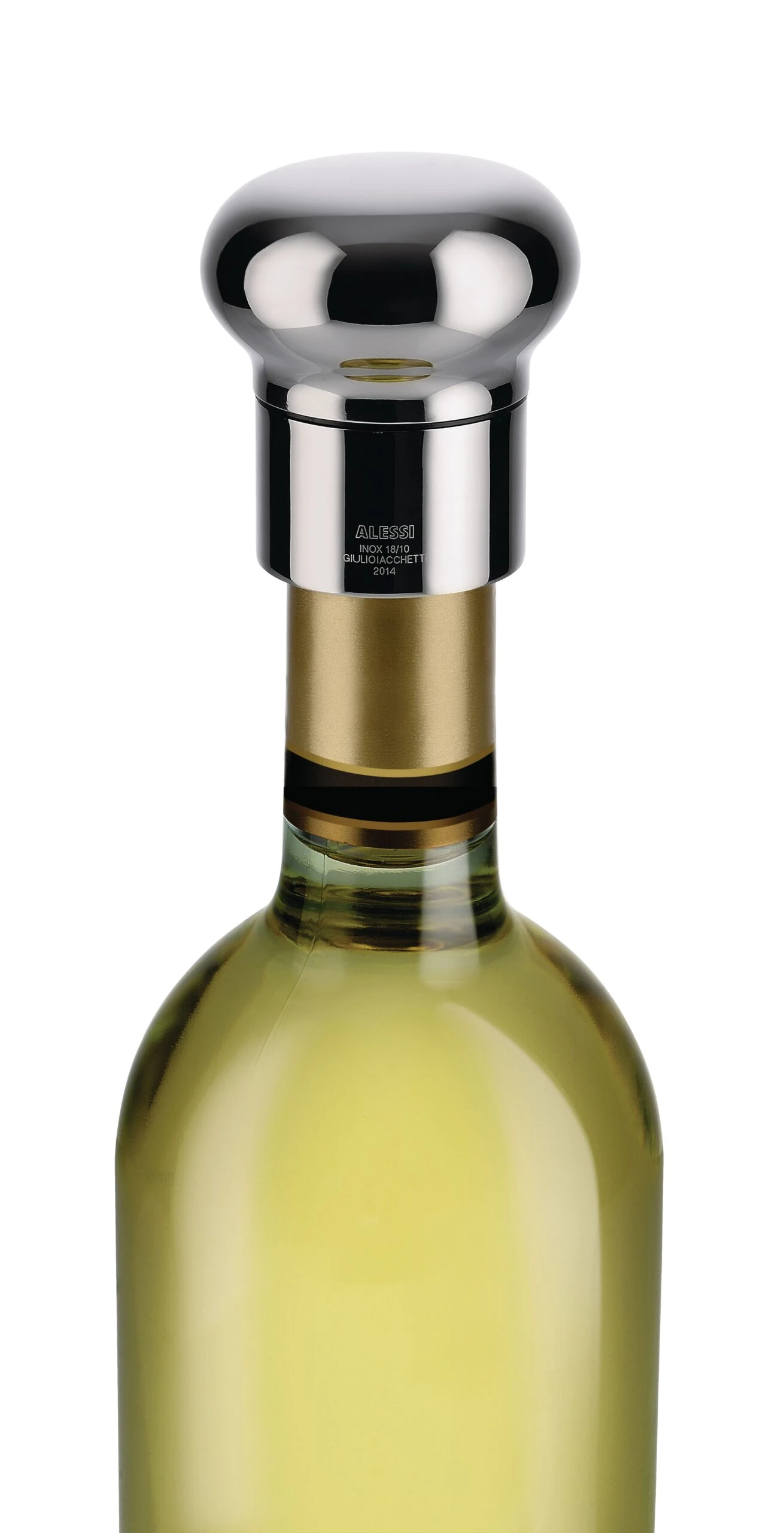 Alessi Tapón Para Botella De Champán Noè 2 Alessi Tapón Para Botella De Champán Noè - Imagen 2