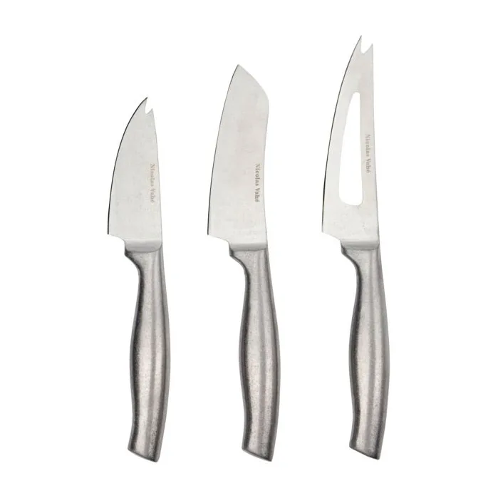 Nicolas Vahé Set De 3 Cuchillo De Queso Fromage 1 Nicolas Vahé Set De 3 Cuchillo De Queso Fromage