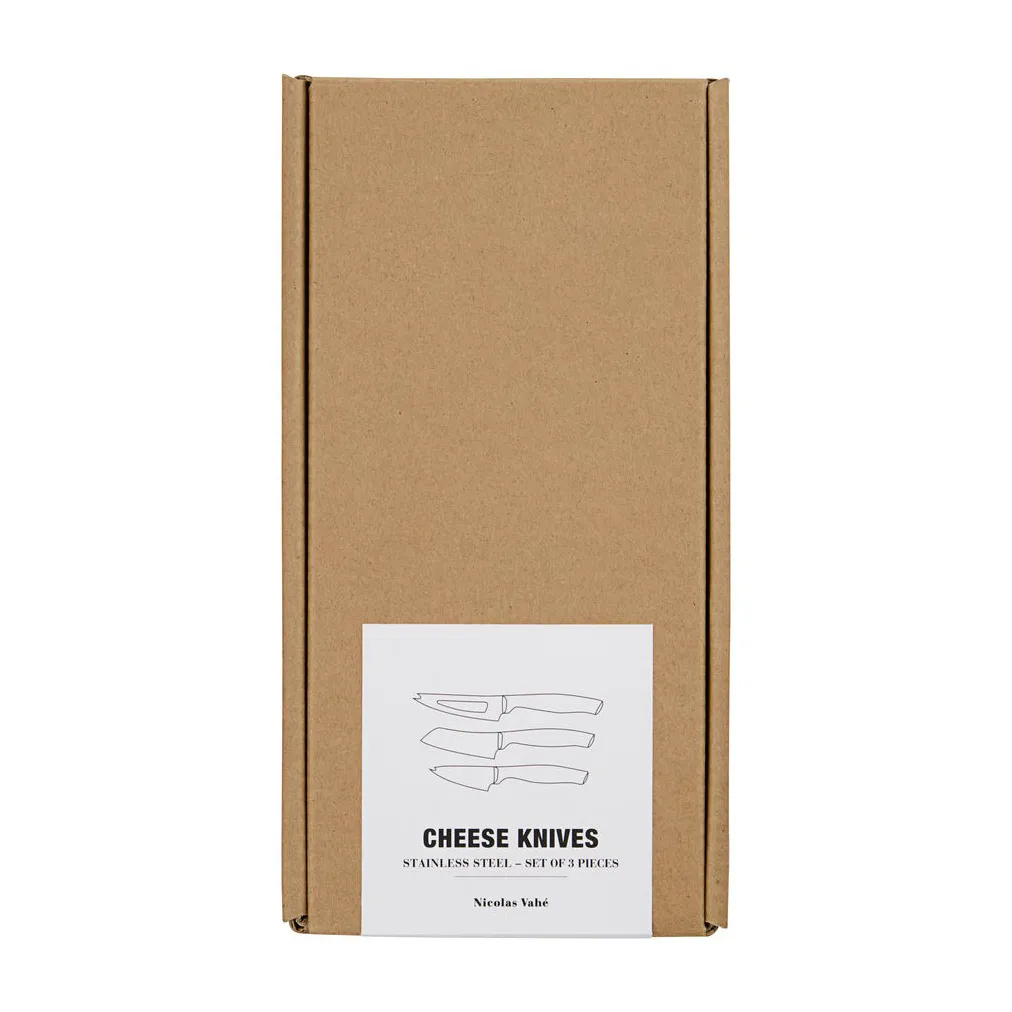 Nicolas Vahé Set De 3 Cuchillo De Queso Fromage 4 Nicolas Vahé Set De 3 Cuchillo De Queso Fromage - Imagen 4