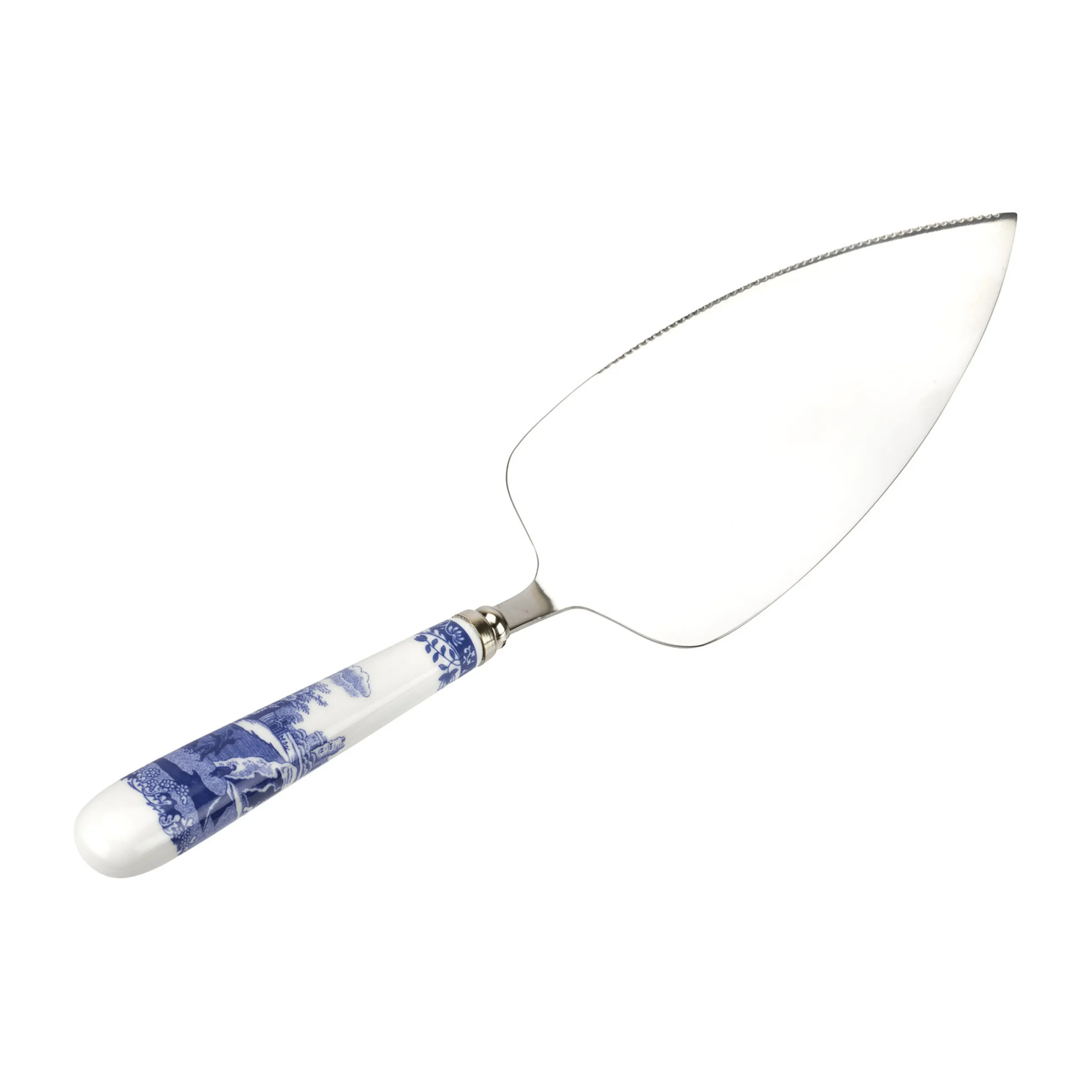 Spode Pala Para Tarta Blue Italian 25 Cm 2 Spode Pala Para Tarta Blue Italian 25 Cm - Imagen 2