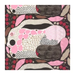 Marimekko 20 Servilletas Rusakko 33x33 Cm