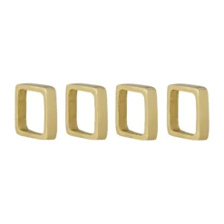 Bloomingville 4 Anillos Servilleteros Cybelle 4,5x4,5 Cm