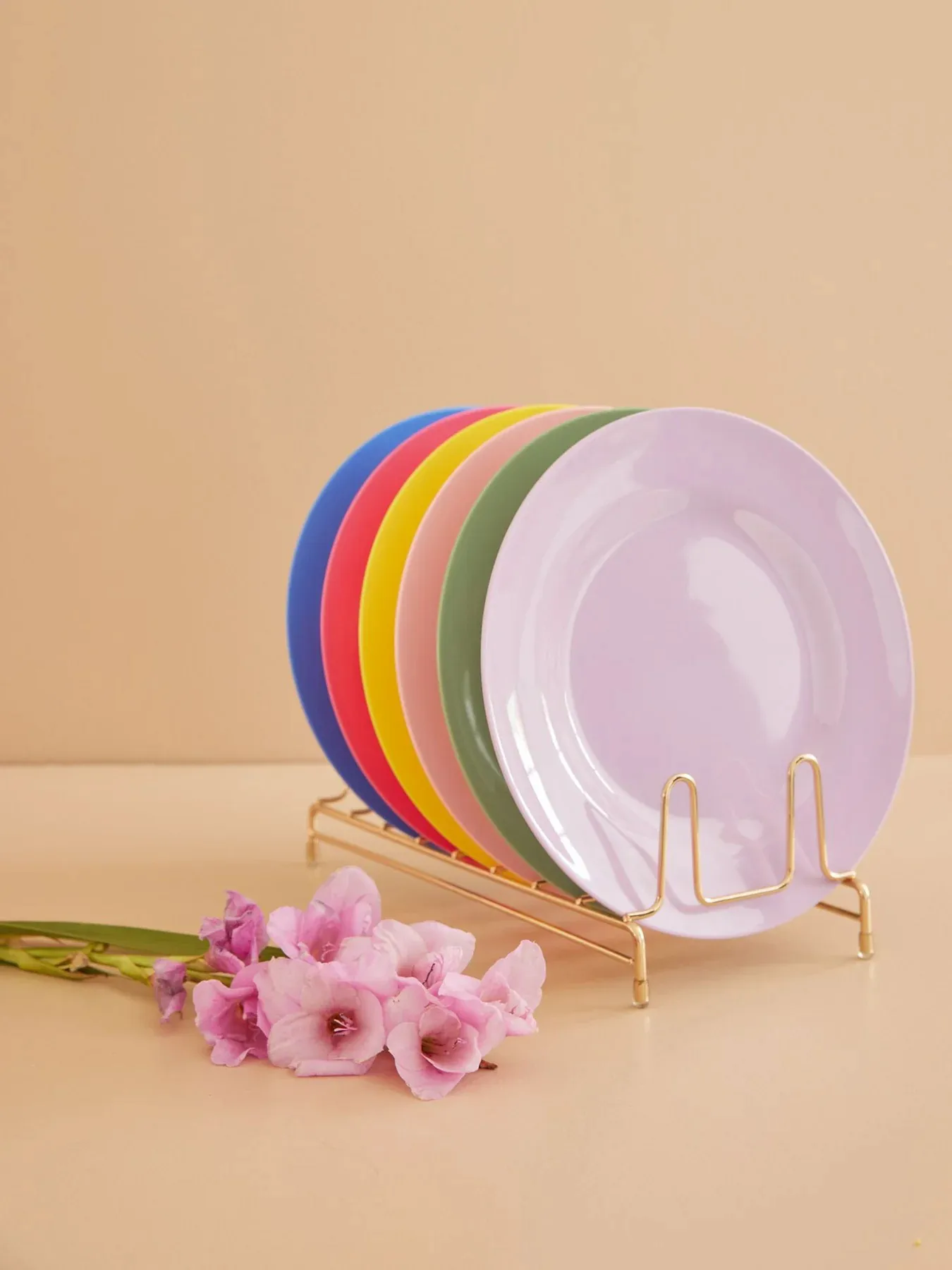 Set De 6 Platos De Melamina Rice Ø26 Cm 8 Set De 6 Platos De Melamina Rice Ø26 Cm - Imagen 8