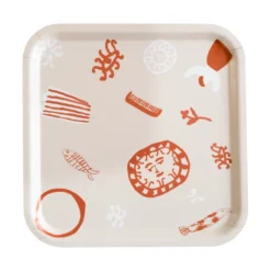 Bandeja Figures 32x32 Cm